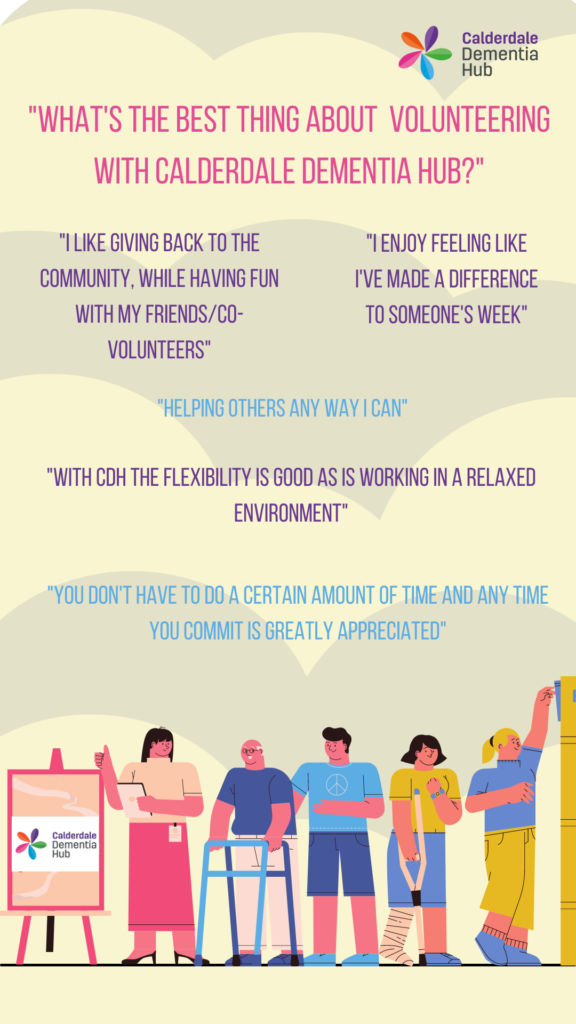Volunteer quotes about what they think is the best thing about volunteering with CDH